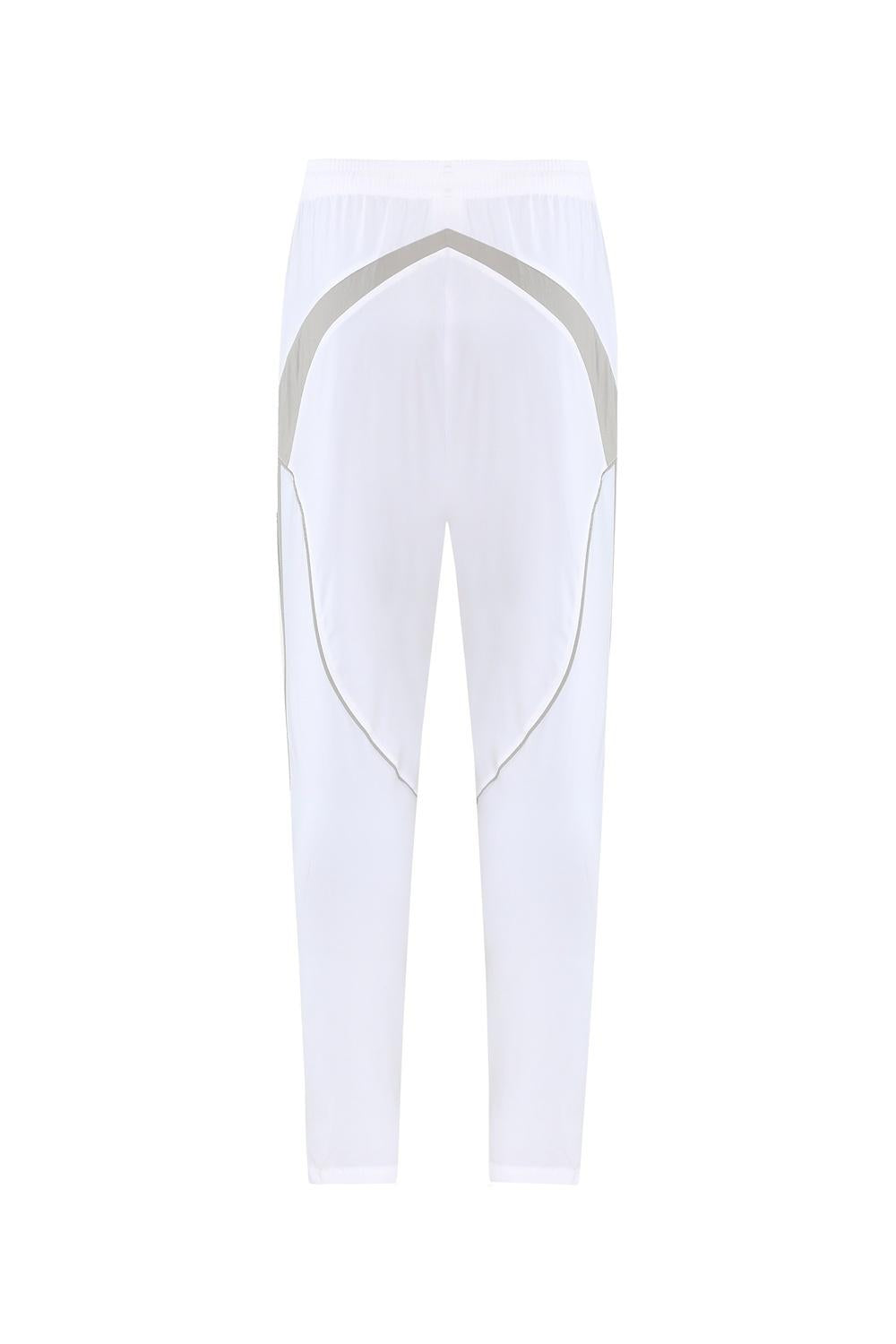 25/26 Real Madrid White Half Zipper Jacket+Long Pants S-3XL