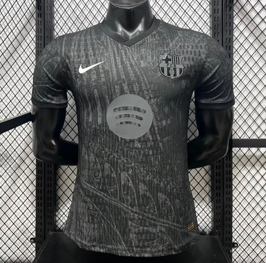 Player Version 25/26 FC Barcelona Black Special Edition Soccer Jersey