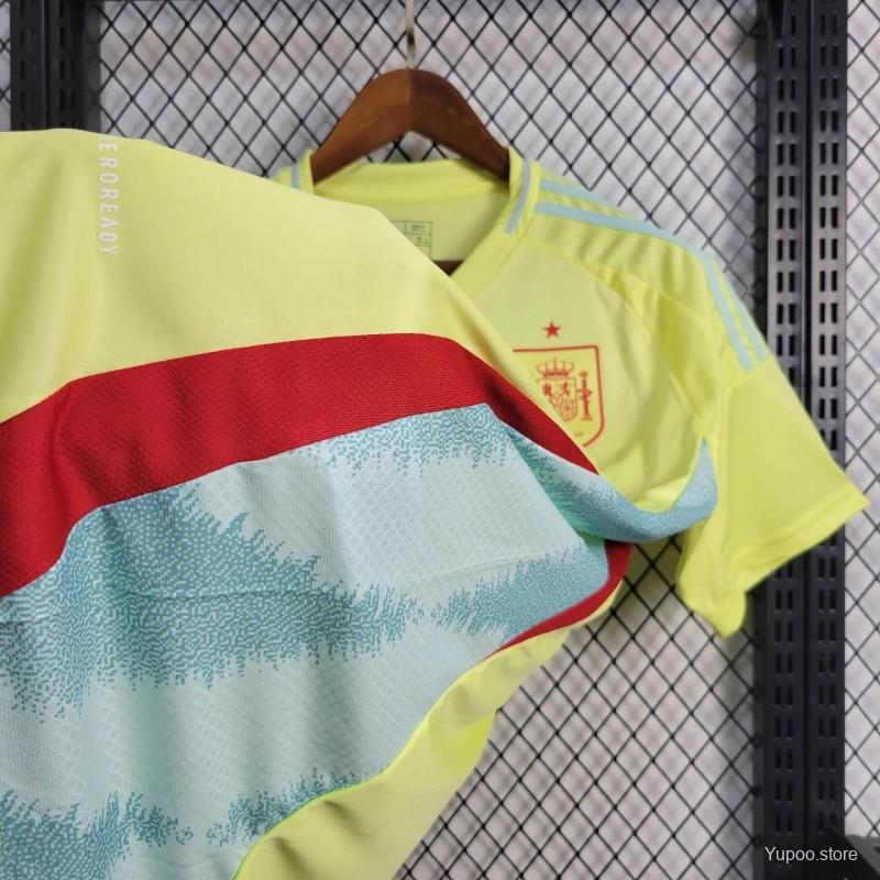 2024 Spain Away Yellow Jersey