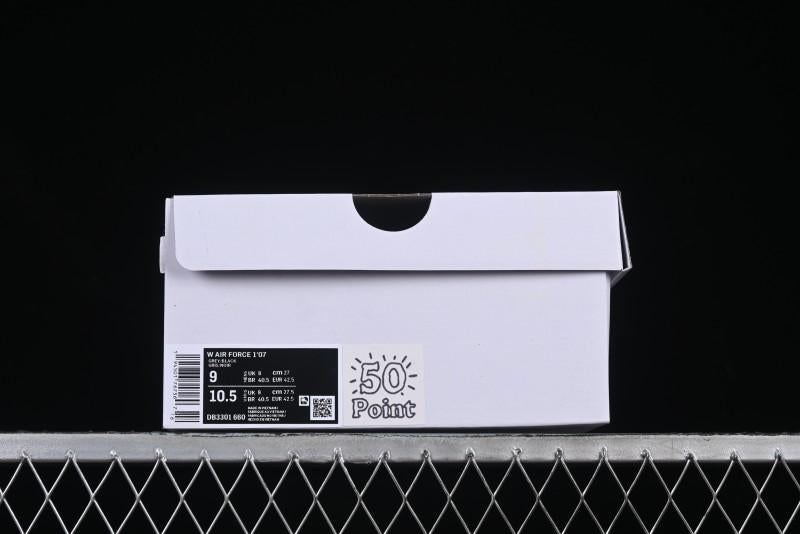 Nike Air Force 1 MVP "Rock Plan" Custom Edition - Black & White