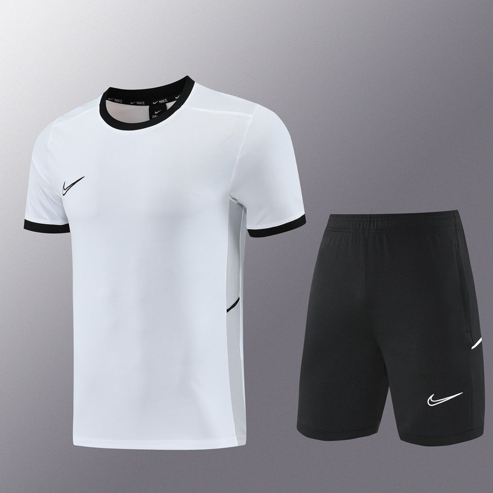 ND08 white shorts suit S-2XL