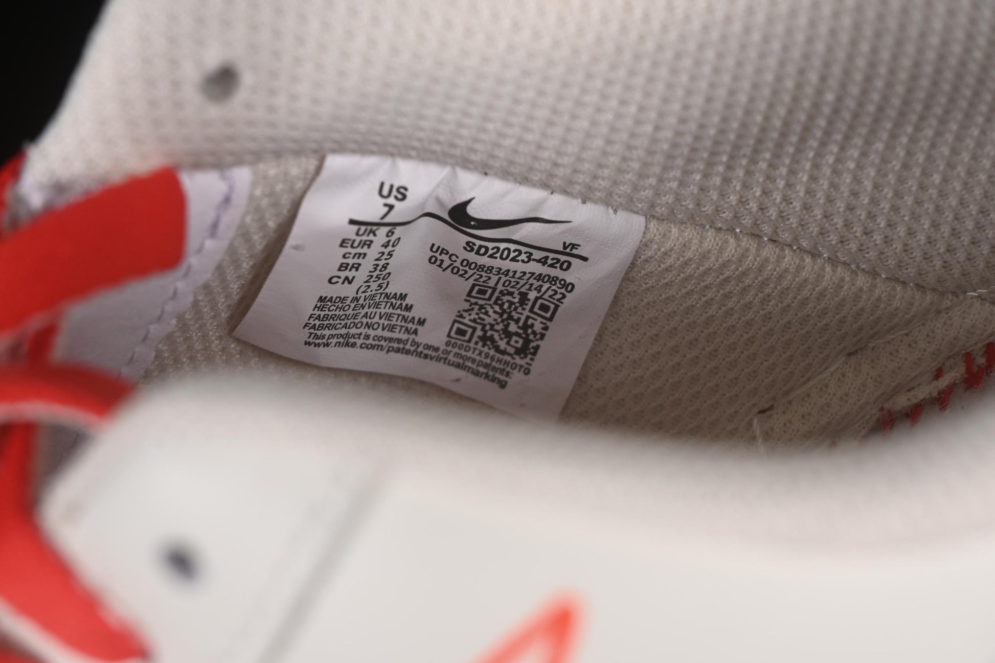 Nike Air Force 1'07 Low "Love Brain" 520 Series Limited Casual Sneakers - SD2023-024