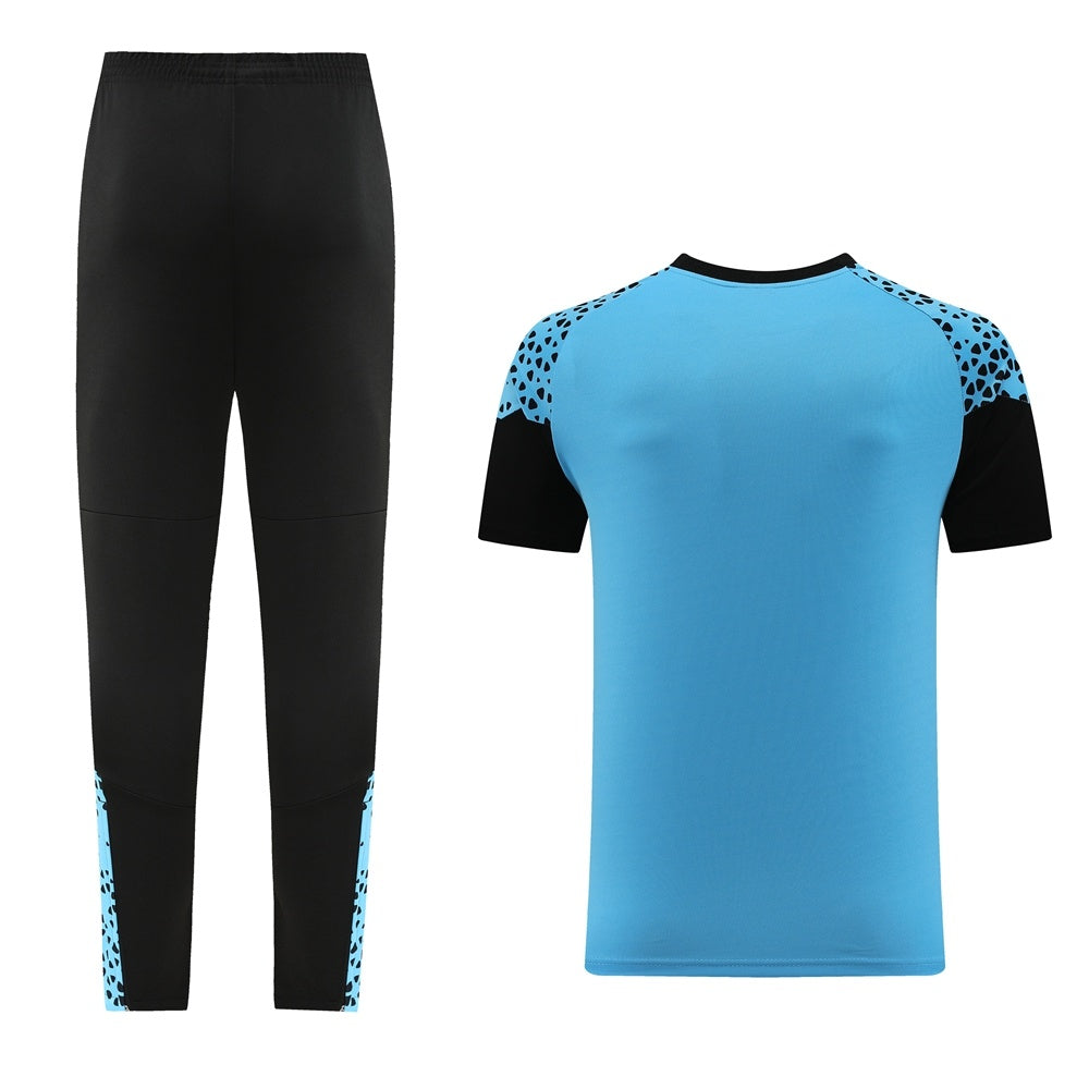 PD02 sky blue trousers suit S-2XL