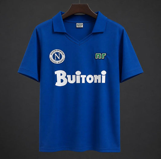 Retro 85/86 Napoli Home Jersey