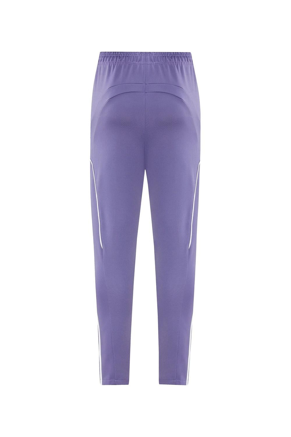 2025 Adidas Purple Full Zipper Jacket + Long Pants