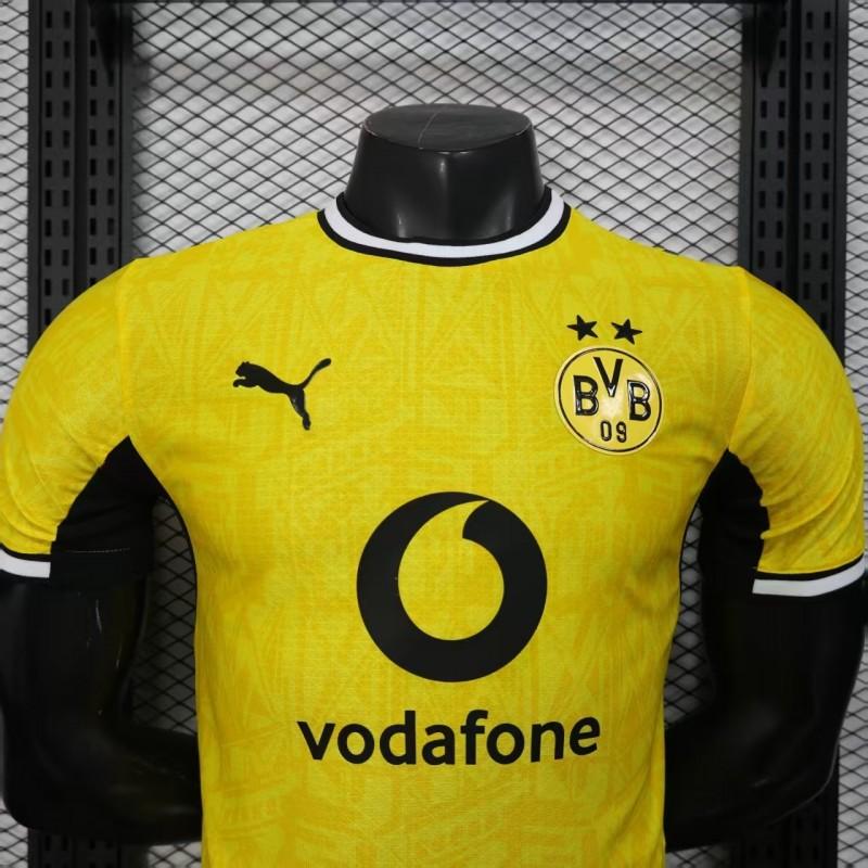 25/26 Player Version Borussia Dortmund Yellow with Black Trim Cup Jersey