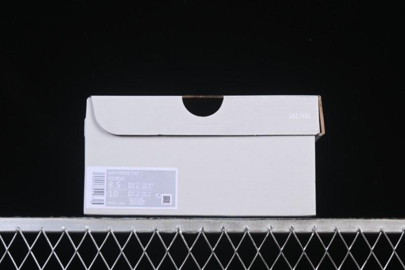 Nike Air Force 1'07 Low Flyknit Black Green Casual Sneakers - CI0051-600