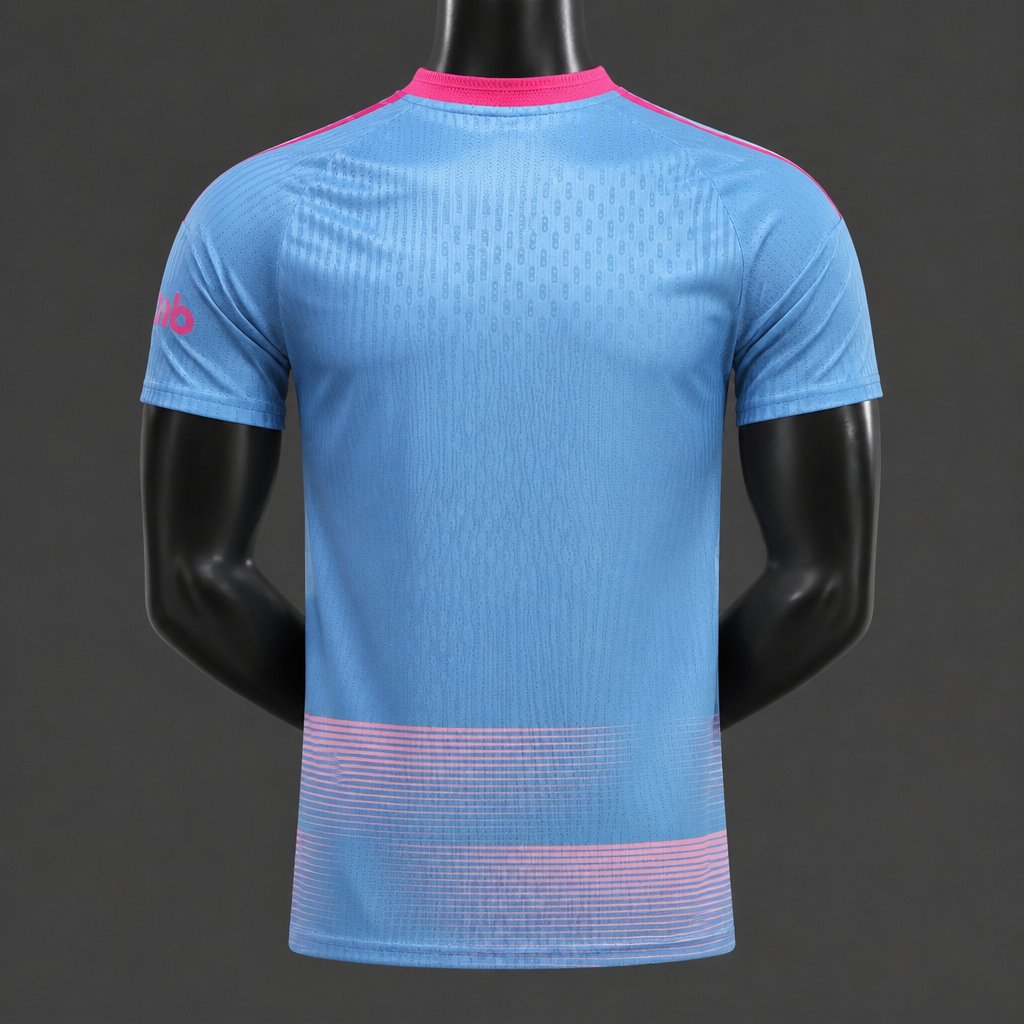 Player Version 26/27 Fulham FC Third Blue Pink Jersey