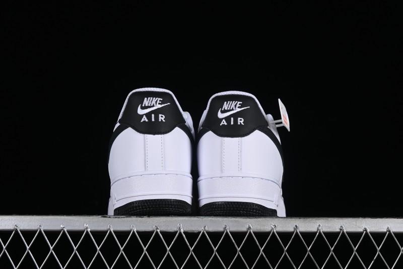 Nike Air Force 1 '07 Low Casual Sneakers in Black and White - FQ4296-101