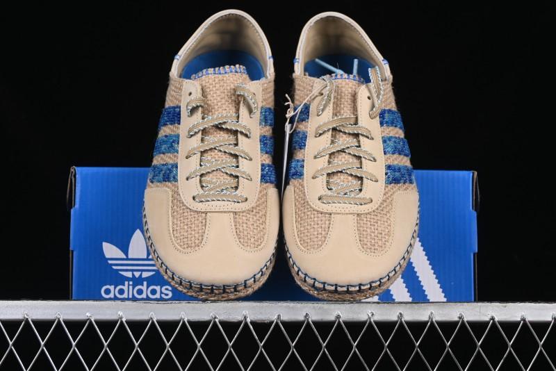Adidas Clot x Originals Gazelle Indoor Retro Casual Slip-Resistant Wear-Resistant Low-Top Sneakers - IH3641