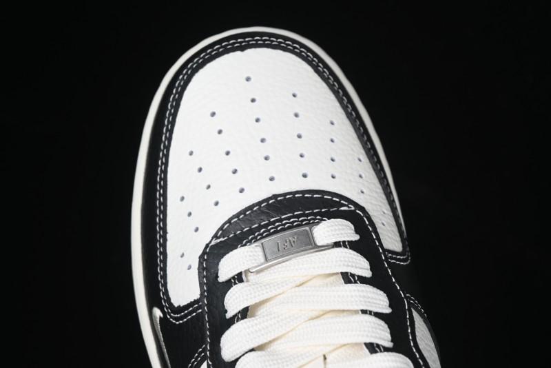 Nike Air Force 1 '07 Low The North Face Collaboration - Black Leather Low-Top Casual Sneakers - CH6336-513