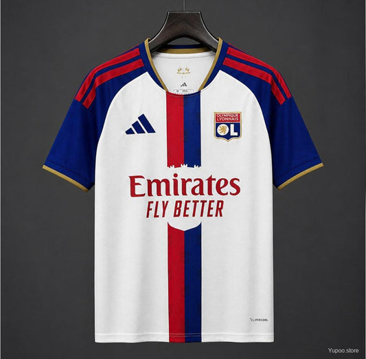 26/27 Olympique Lyonnais Home White Jersey