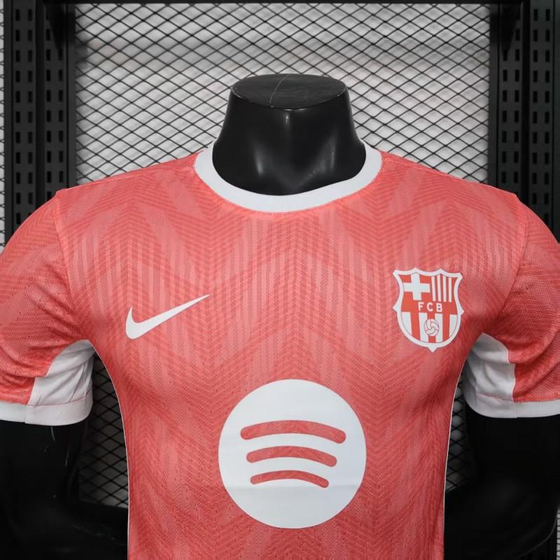 Player Version 25/26 Barcelona Pink with White Trim Jersey