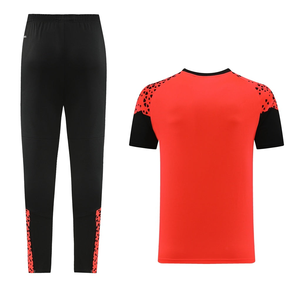 PD02 Orange Pants Suit S-2XL