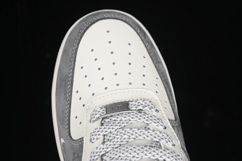 Nike Air Force 1 '07 Low Stussy Minimalist Grey Low-Top Casual Sneakers - XZ6188-672