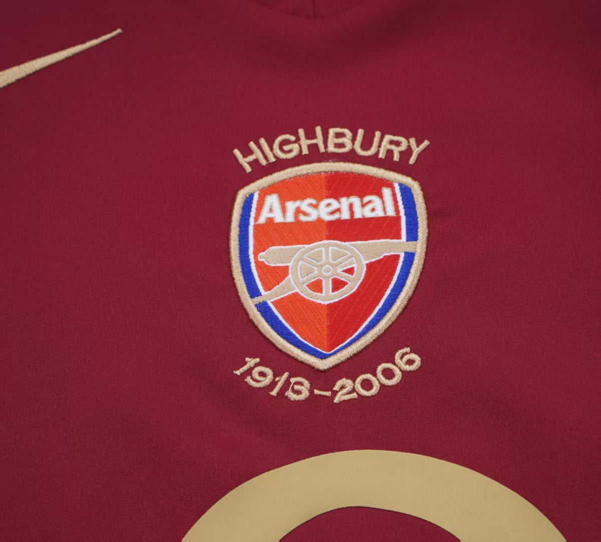 Retro Kids 05/06 Arsenal Home Long Sleeve Jersey