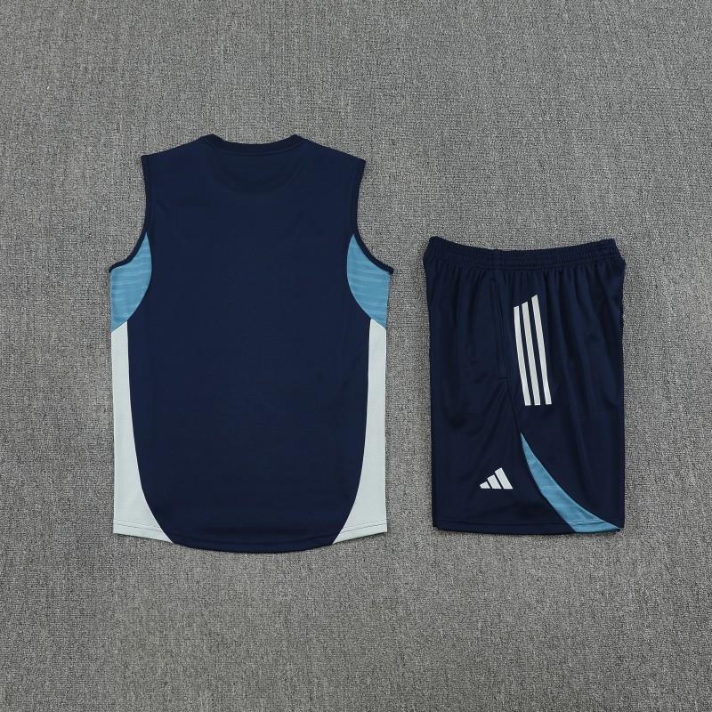25/26 Real Madrid Navy Vest Jersey+Shorts