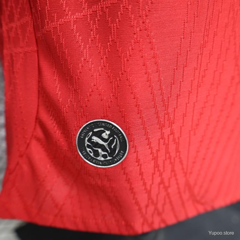 Player Version 26/27 Morocco Red & Green Home Jersey