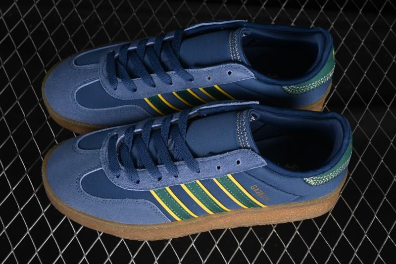 Adidas Originals Gazelle S By JR5408 Clot Collaboration Platform Casual Slip-Resistant Wear-Resistant Low-Top Sneakers