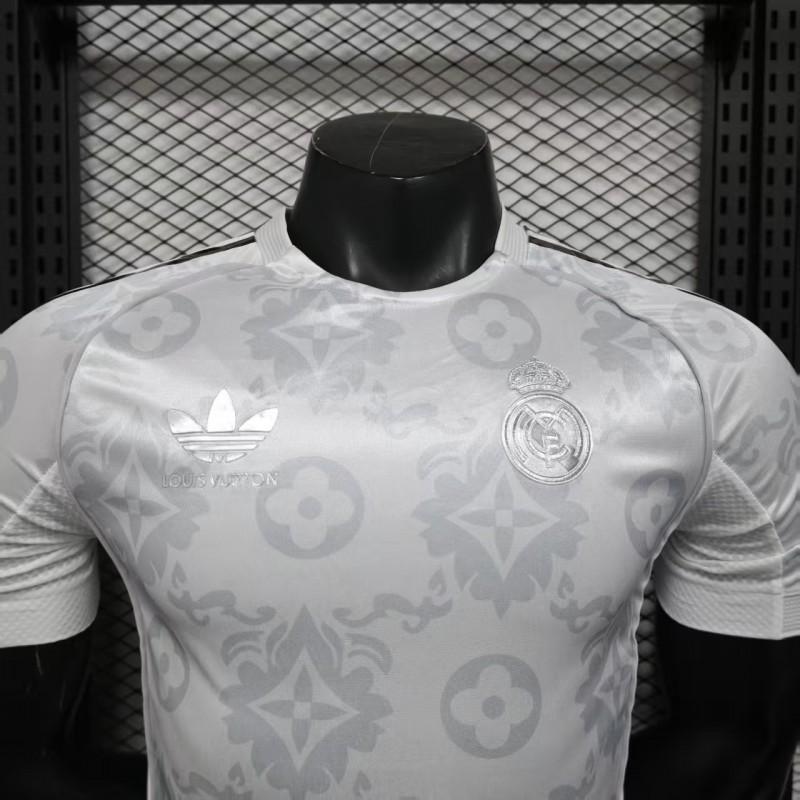 25/26 Player Version  Real Madrid Special Edition White Jersey