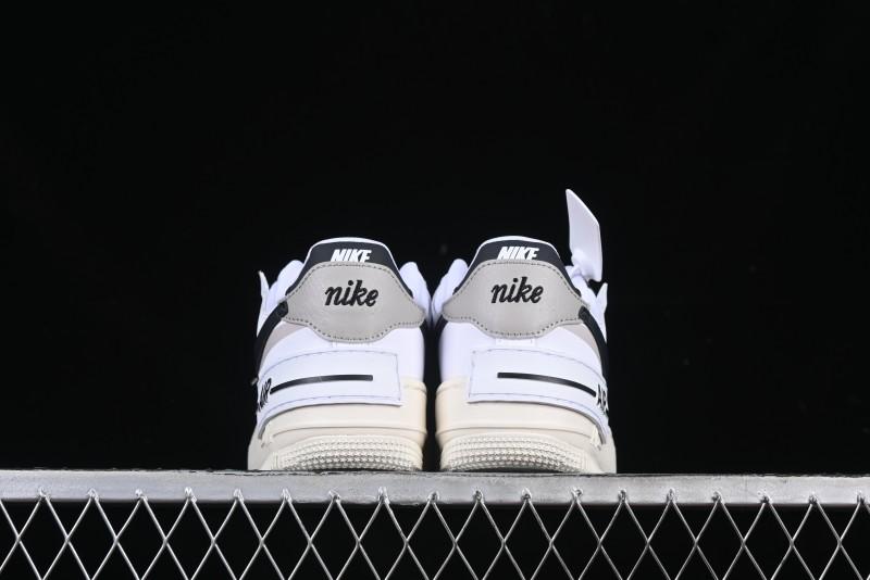 Nike Air Force 1 Shadow Low-Top Sneakers with Lightweight EVA Midsole and Anti-Slip RB Rubber Outsole - DZ1847-110