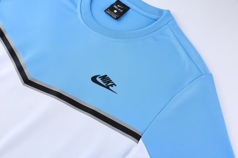 ND01 blue shorts suit S-2XL