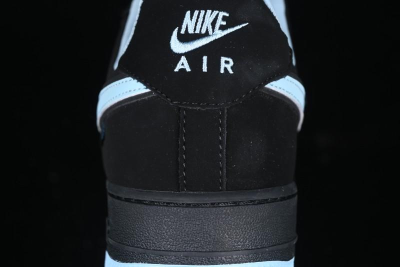 Nike Air Force 1 '07 Low Supreme Collaboration Tiffany Blue Low-Top Casual Sneakers - DF0188-025