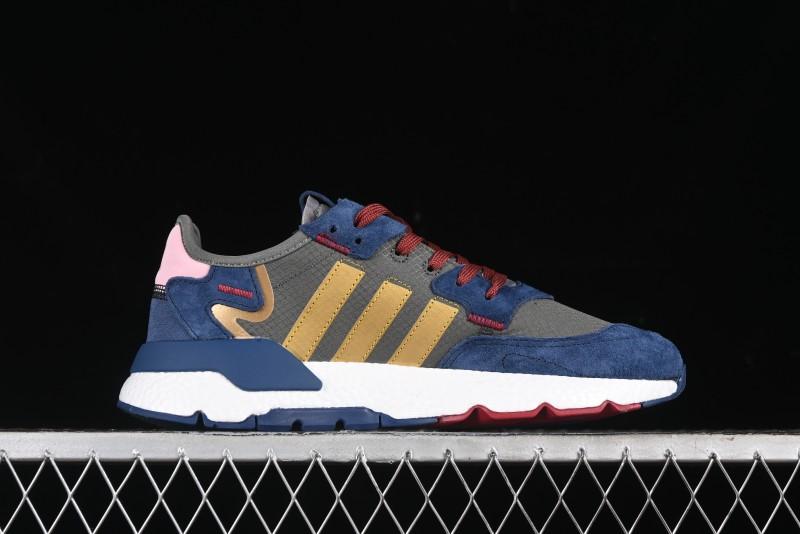 Adidas Nite Jogger Boost Retro Running Shoes with 3M Reflective Design - GY0028