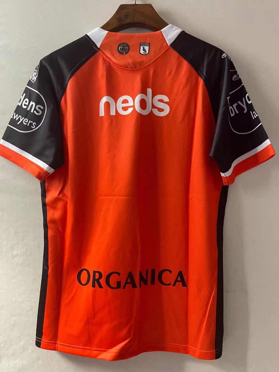 Wests Tigers 2021 Mens Away Rugby Jersey