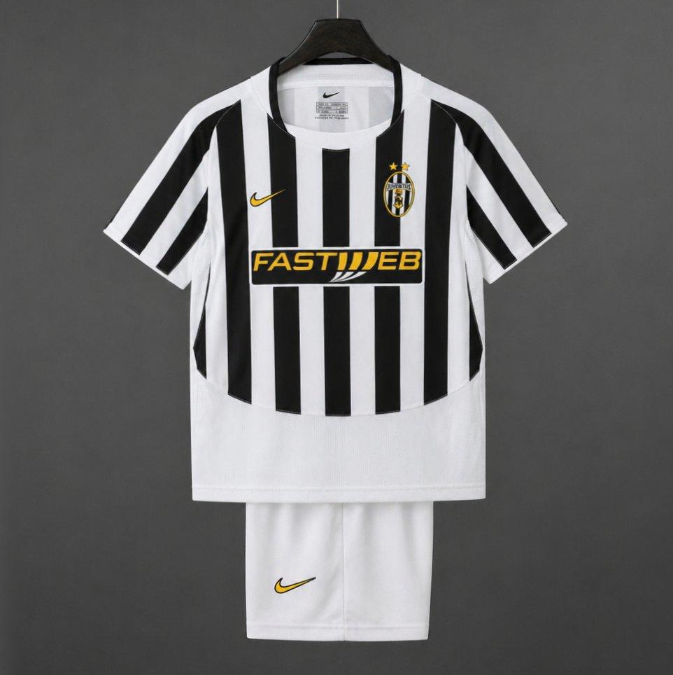 Retro 03/04 Kids Juventus Home Jersey