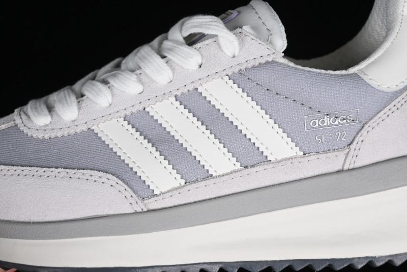 Adidas Originals SL 72 Retro Running Shoes with Nylon Upper and Rubber Outsole - JI2505