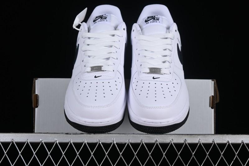 Nike Air Force 1 '07 Low Casual Sneakers in Black and White - FQ4296-101