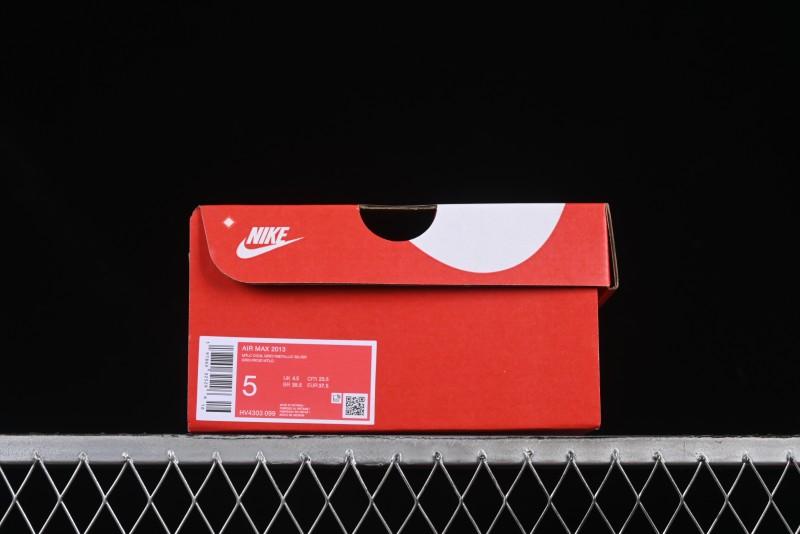 Nike Air Max 2013 Retro Breathable Mesh Running Shoes with Full-Length Max Air Cushion - HV4303-099