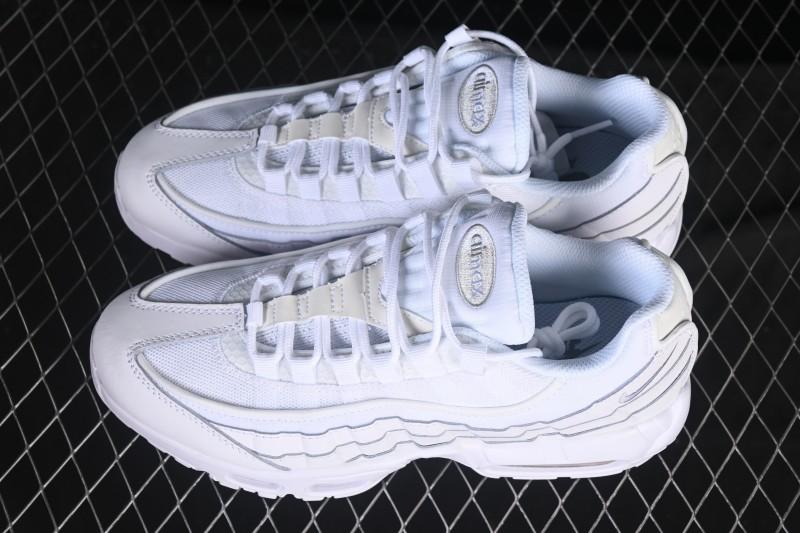 Nike Air Max 95 Retro Cushioned Running Shoes with Air Sole - CT1268-100