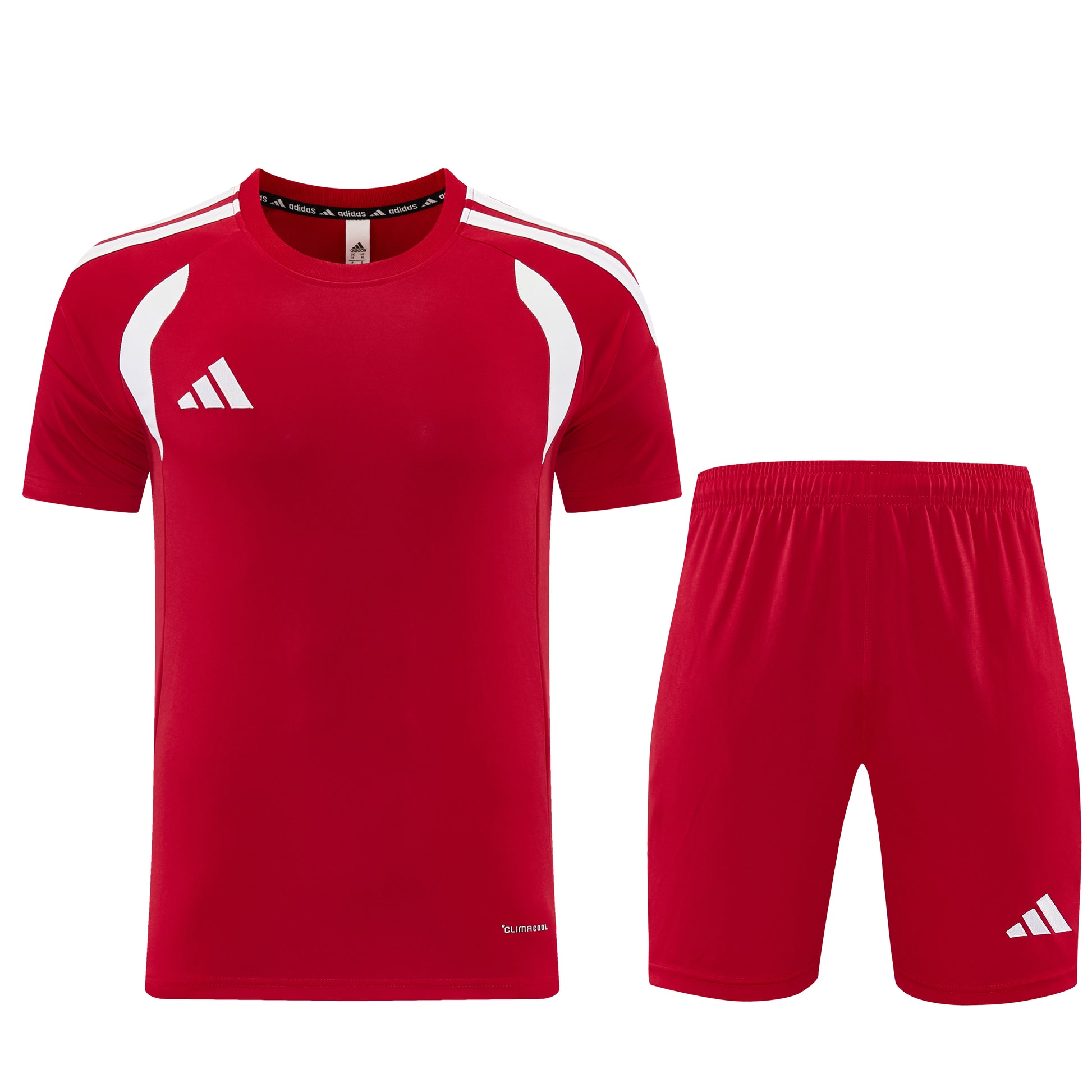 AD14 red shorts suit S-2XL