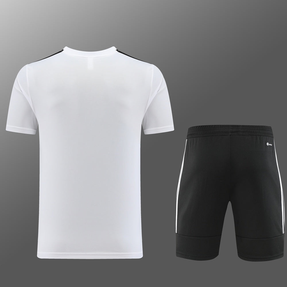 AD05 white shorts suit S-2XL