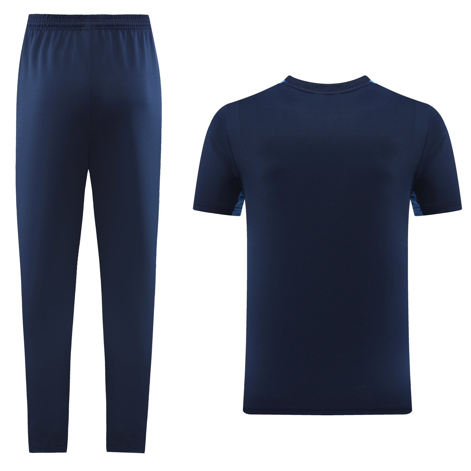 ND02 sapphire blue trousers suit S-2XL