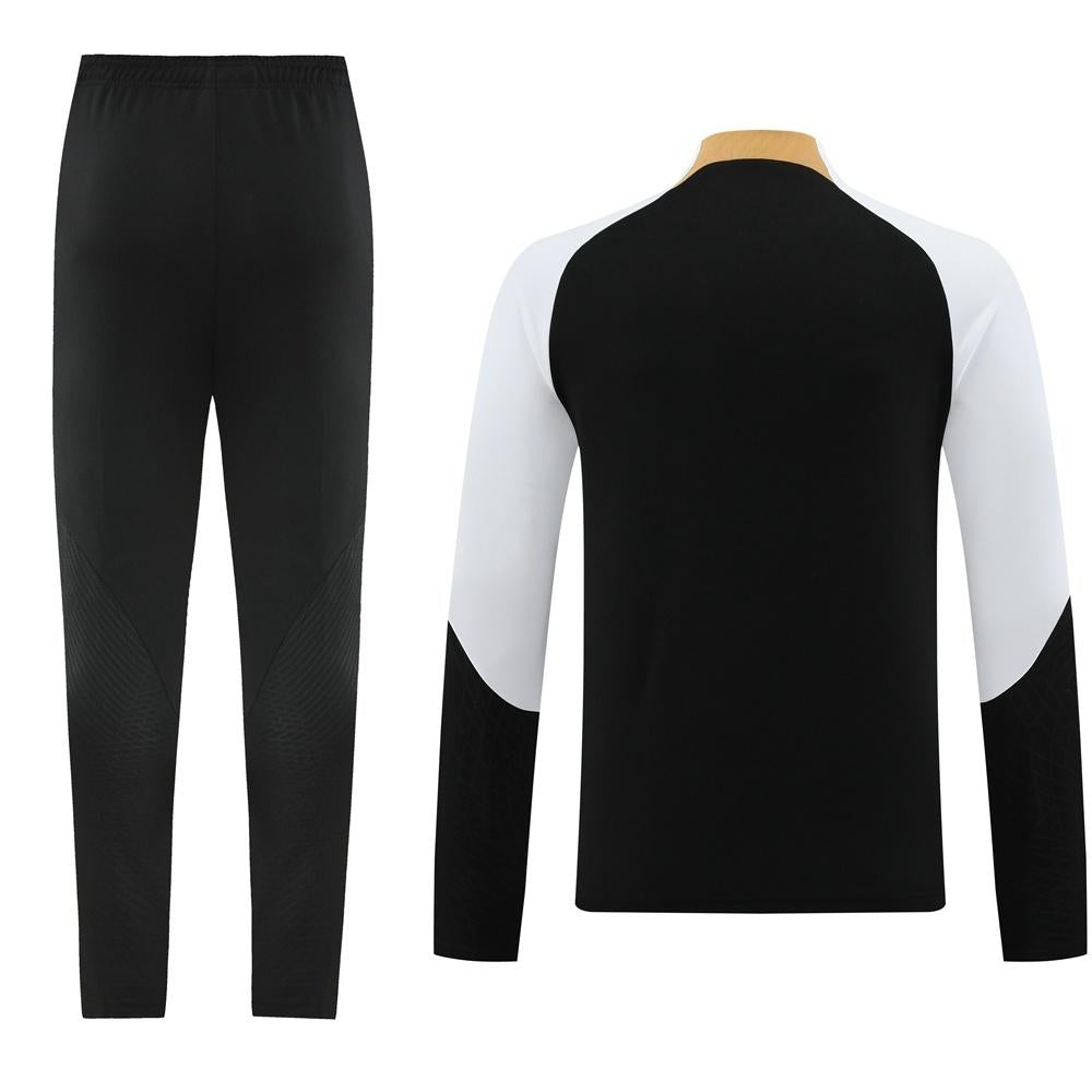 25/26 Chelsea Black Half Zipper Jacket+Long Pants