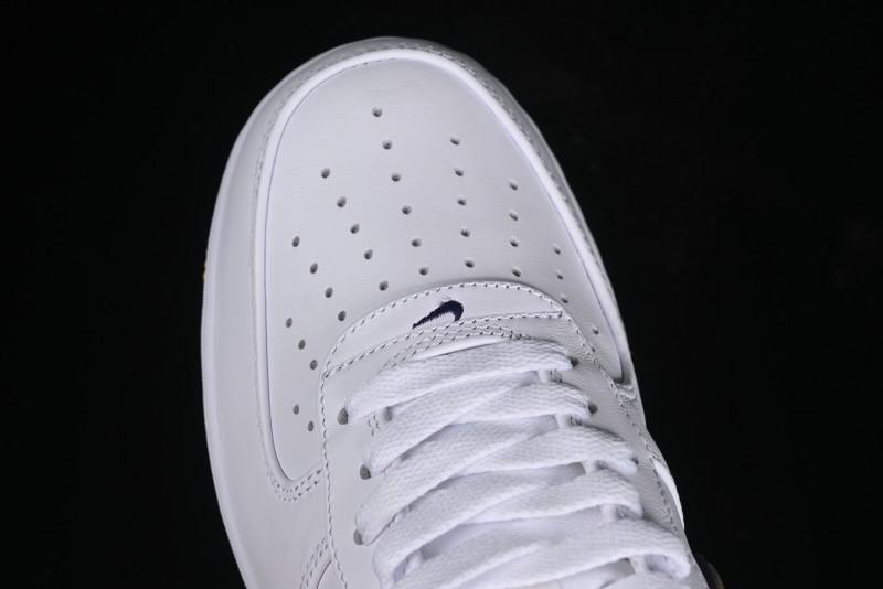 Nike Air Force 1 '07 Low Kobe Full-Grain Leather Casual Sneakers with Full-Length Air Cushion - FZ1151-100