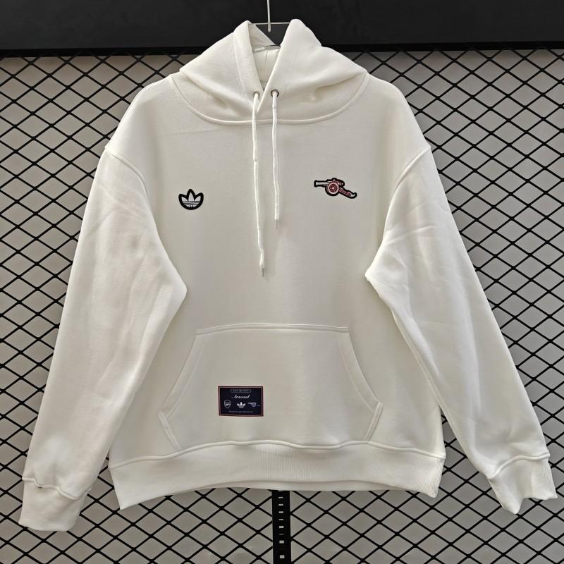 25/26 Arsenal Embroidered Logo Hoodie 7 Colors