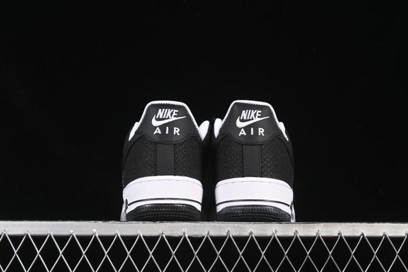 Nike Air Force 1'07 Low Custom Denim Swoosh Casual Sneakers - ZH0316-091