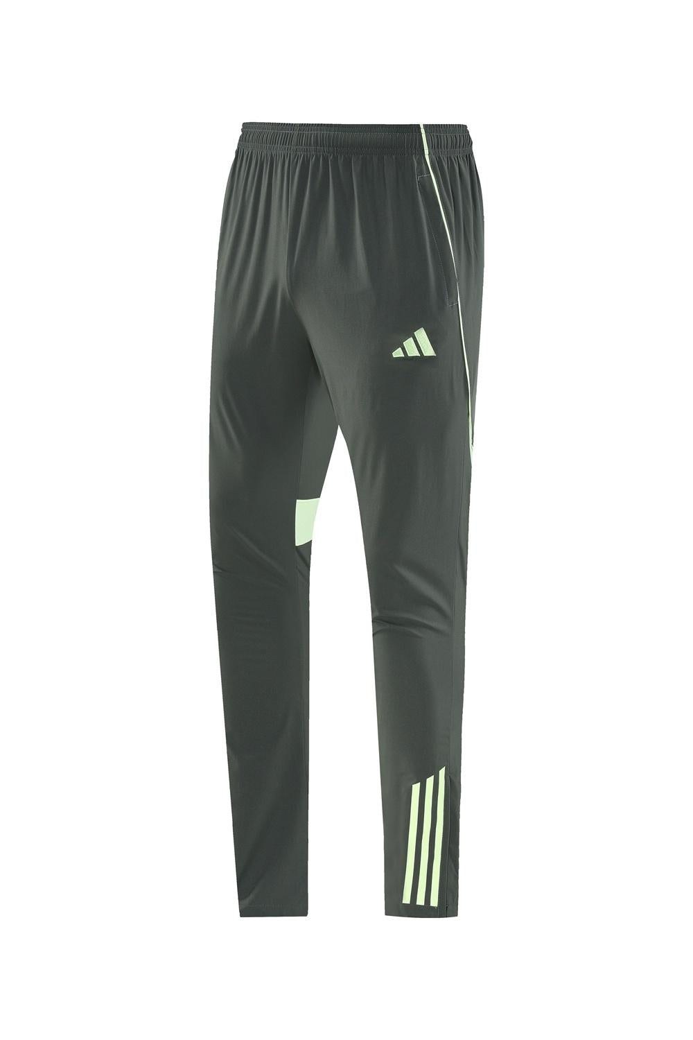 25/26 Real Madrid Dark Green Half Zipper Jacket+Long Pants S-3XL