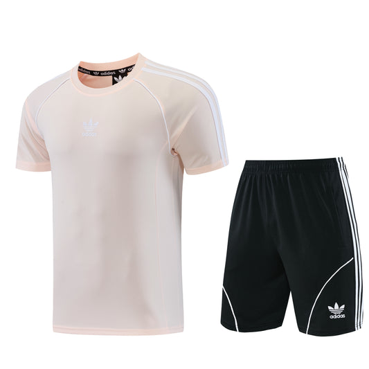 AD15 pink shorts suit S-2XL