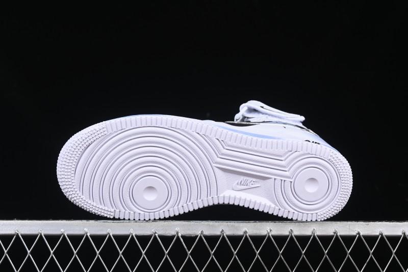 Nike Air Force 1 '07 Mid Custom Paint Anime Theme Casual Sneakers - ZH0316-056
