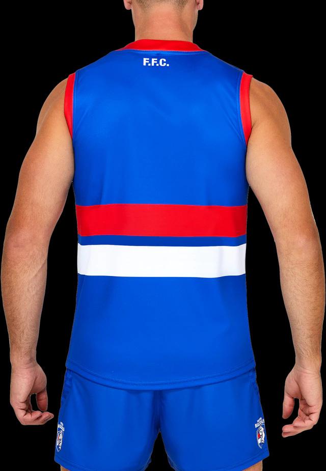 Western Bulldogs 2021 Mens Home Rugby Guernsey
