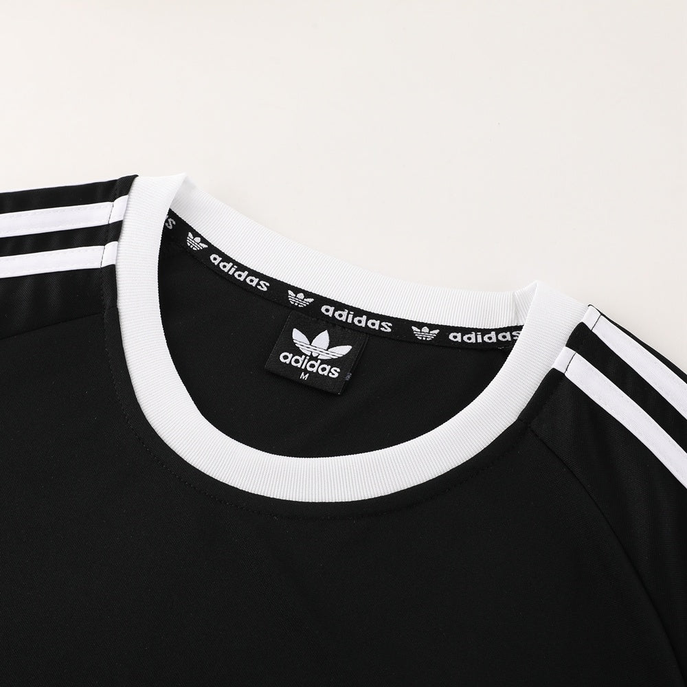 AD07 black shorts suit S-2XL