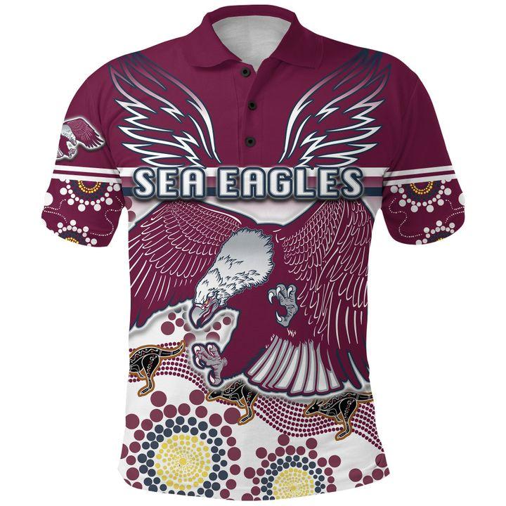 Manly Warringah Sea Eagles 2020 Mens Football Polo Shirt