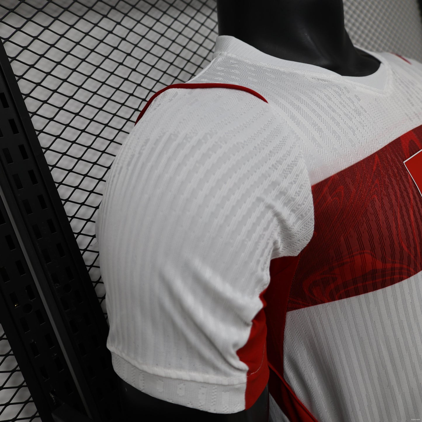 Player Version 26/27 Turkey  Away  White & Red Flag Panel Jersey