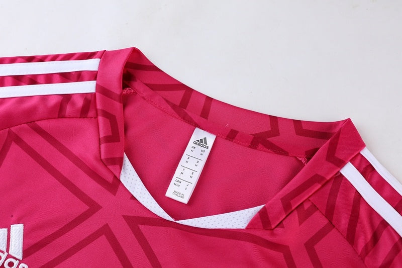 AD01 rose pink trousers suit S-2XL