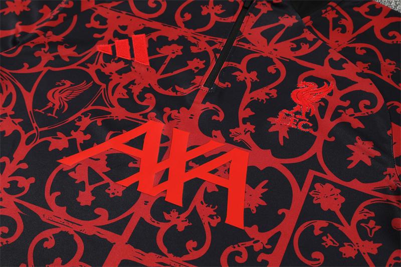 25/26 Liverpool Red Camouflage Half Zipper Jacket+Long Pants